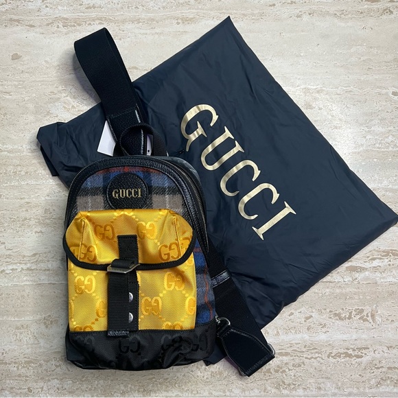 SOLD // Gucci Off The Grid Sling Backpack - Picture 1 of 5
